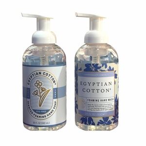 2 COMMONWEALTH SOAP CST EGYPTIAN COTTON w/ALOE Foam Hand Wash 20 oz ea